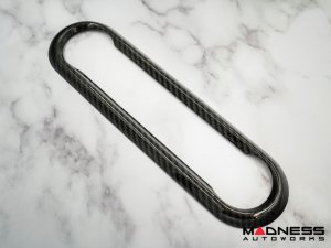 Alfa Romeo Stelvio Air Conditioning Dash Bezel - Carbon Fiber - '20+ - Feroce Carbon Alfa Romeo Stelvio Air Conditioning Dash Bezel - Carbon Fiber - '20+ - Feroce Carbon